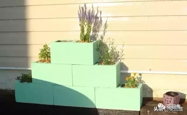 水泥砖的庭院太惊艳了,庭院小型水泥砖