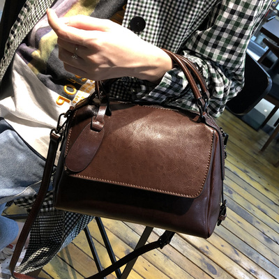 包包小众高级感ins风小方包,新款时尚百搭包包棕色