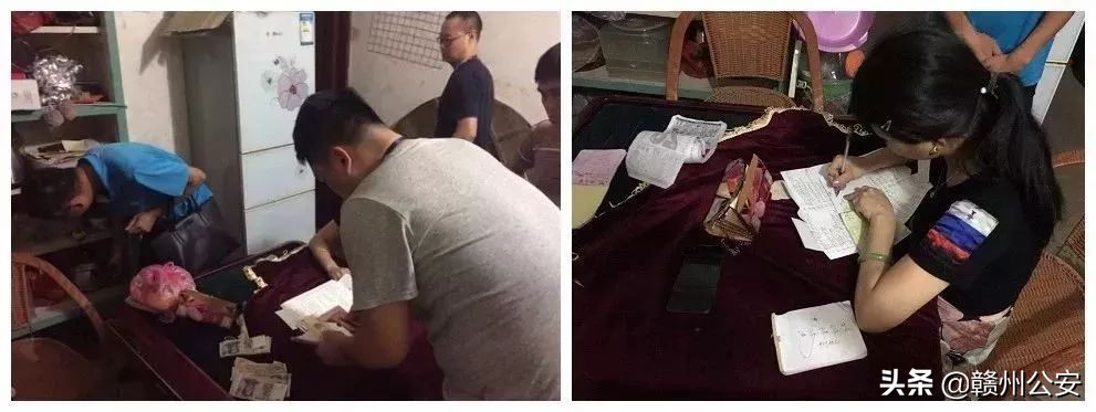 赌徒聚赌被警方一锅端,在赣州赌博被抓