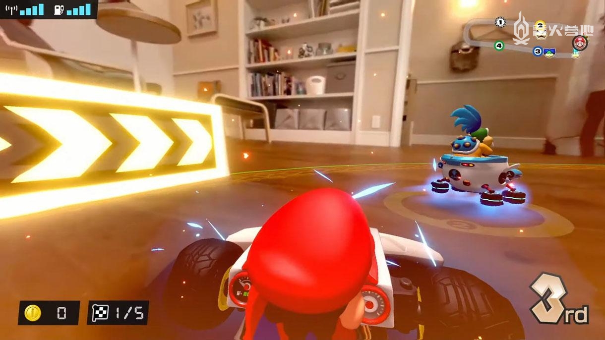 玩《马力欧卡丁车实况：家庭赛车场》前，你问过你家猫咪了吗？