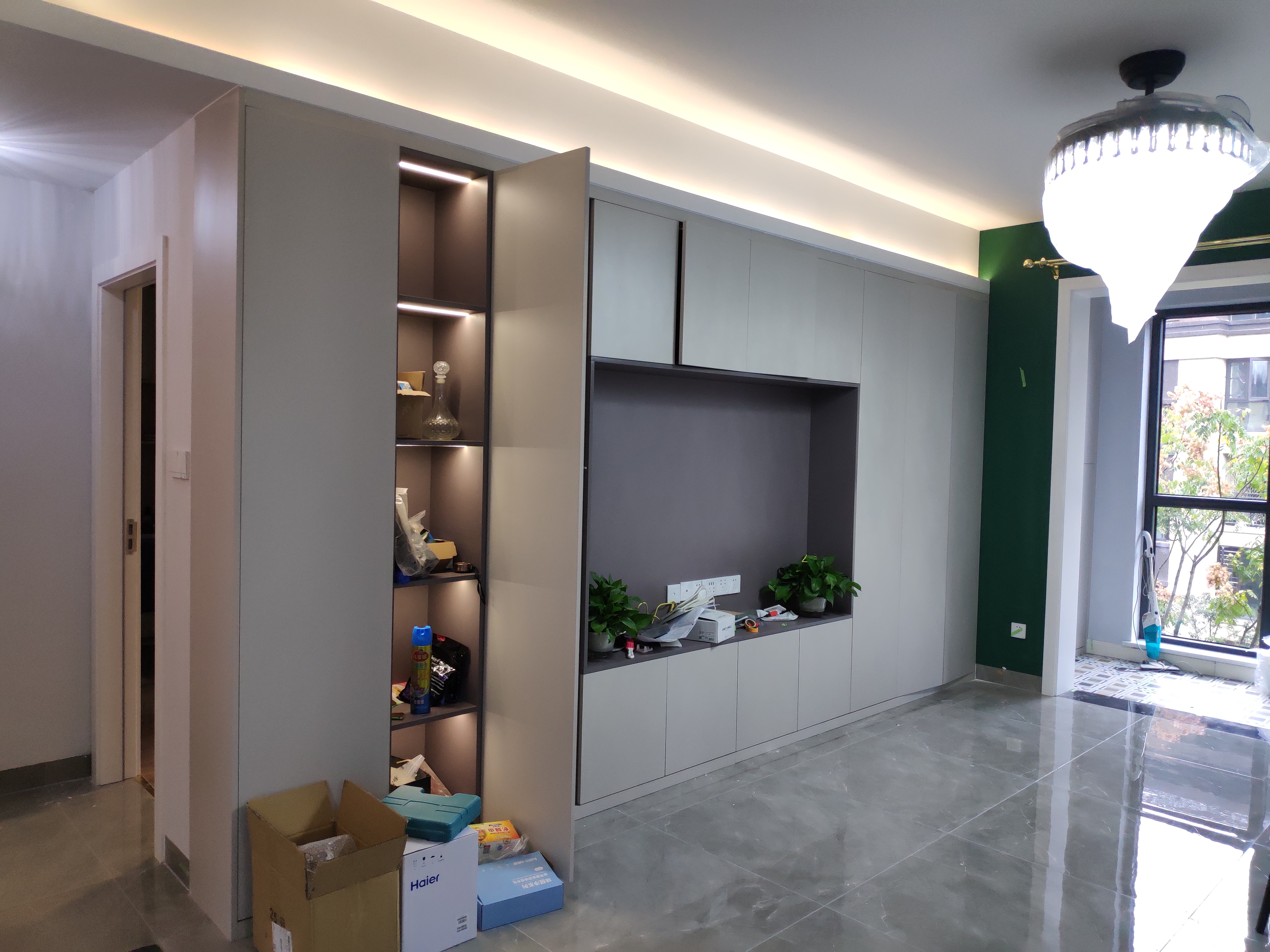 金地三千府别墅装修庭院实景,金地三千府装修设计案例效果图