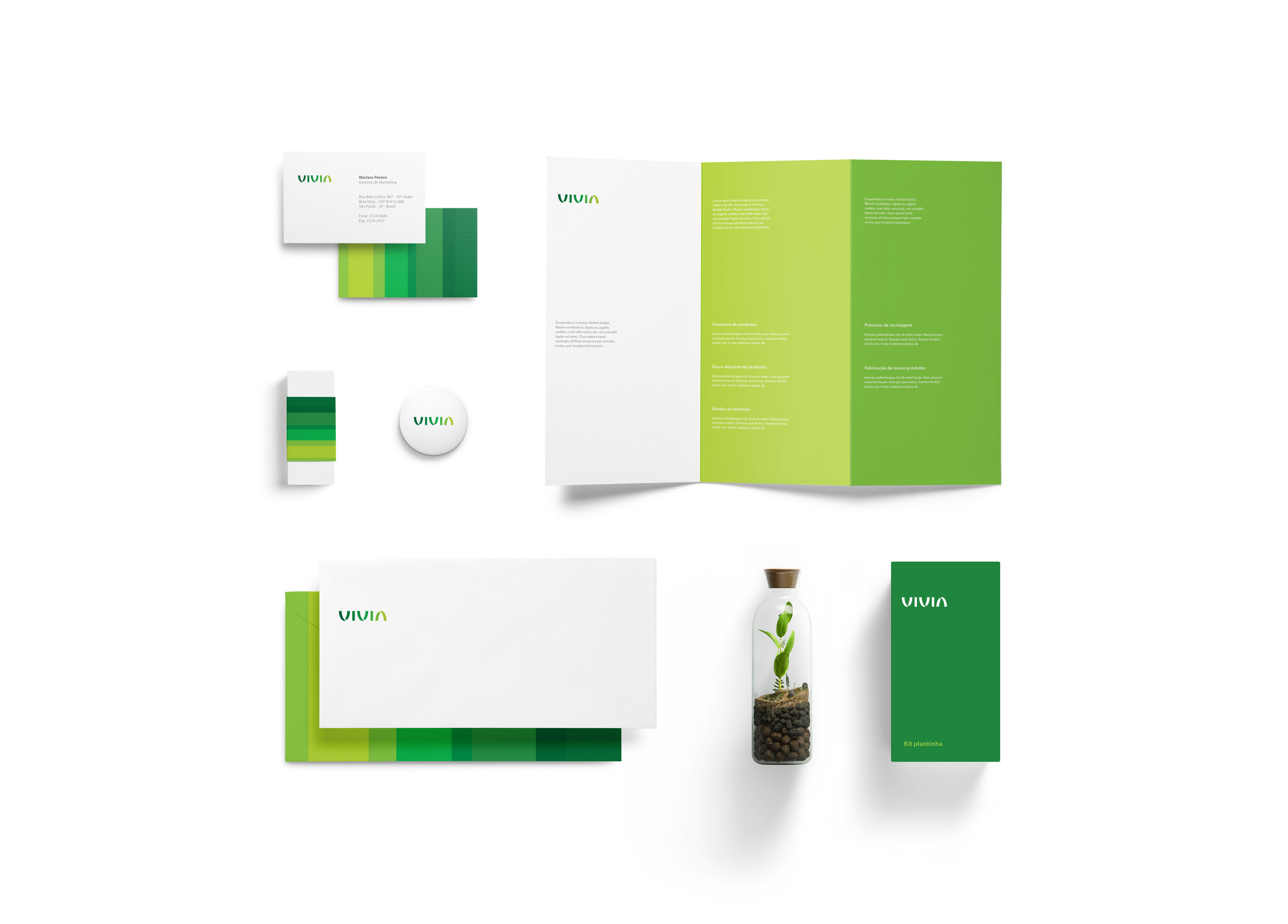 时尚vi设计效果图,极简的品牌vi设计