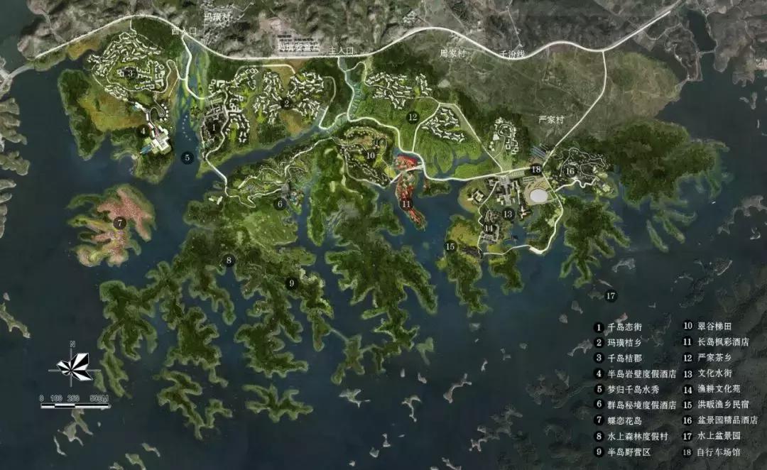 千岛湖鲁能胜地公园,千岛湖鲁能胜地一线临湖合院