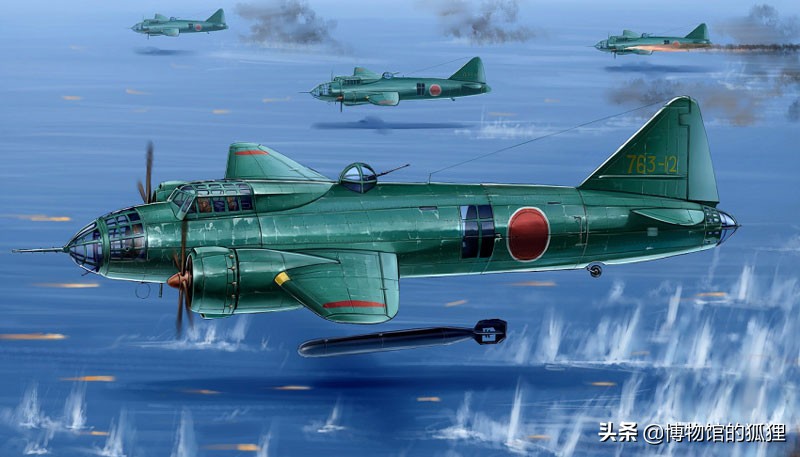 回顾历史日本轰炸机,日本陆攻一式轰炸机