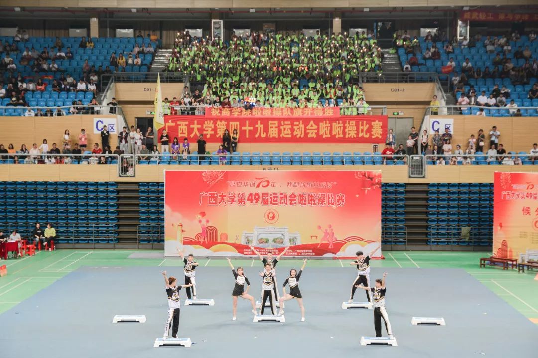 广西大学啦啦操舞蹈,广西大学啦啦操比赛