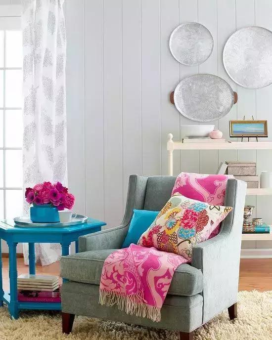 地毯创意搭配点缀,地毯色调搭配