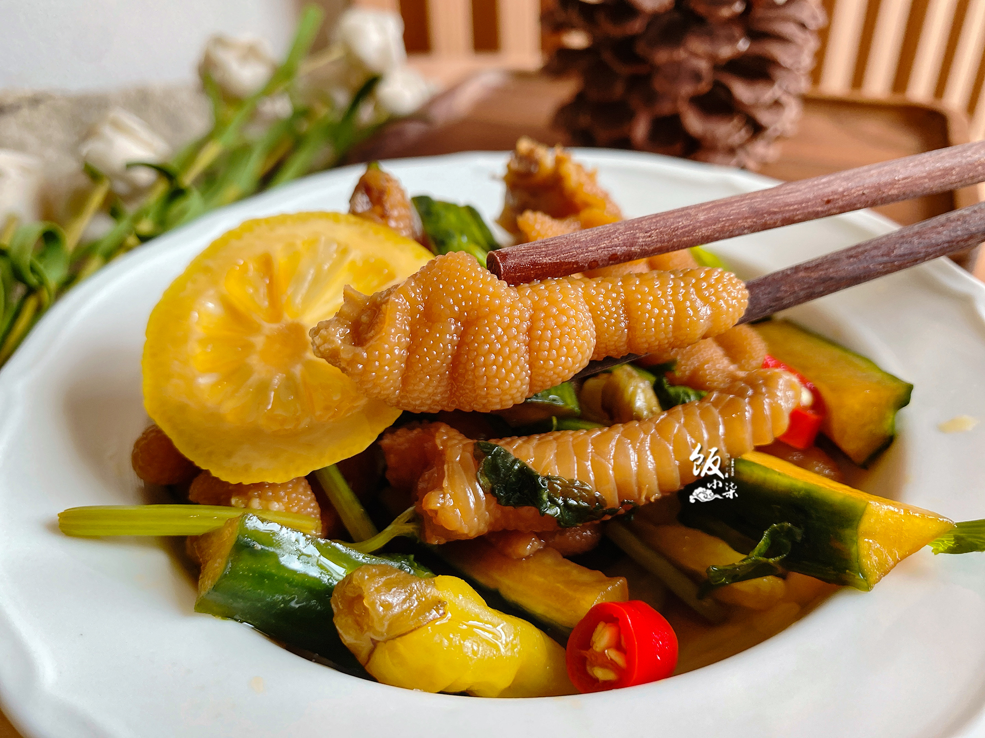 泡椒柠檬鸡爪无骨鸡爪的正宗做法,做泡椒鸡爪为什么汤凝固了