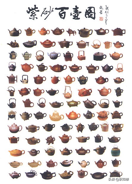 高端茶器茶具紫砂壶的区别,紫砂壶的壶型种类图解大全