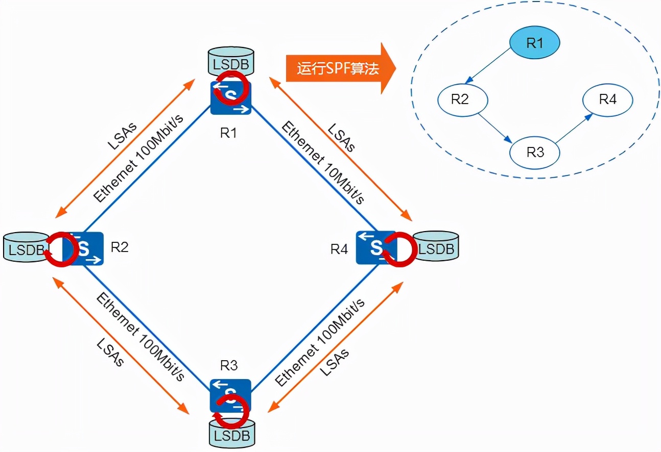 ospf配置详细教程原理,ospf工作原理及报文
