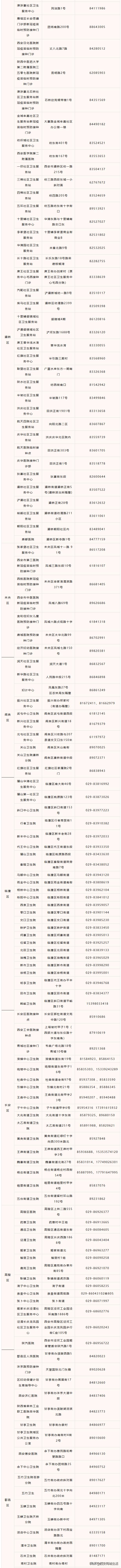 加强针西安,加强针西安啥时候开始