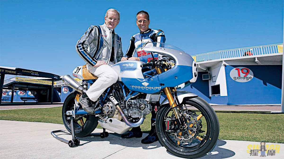 杜卡迪向OldBlue致敬!Ducati-NCRNewBlueNO.1竞标