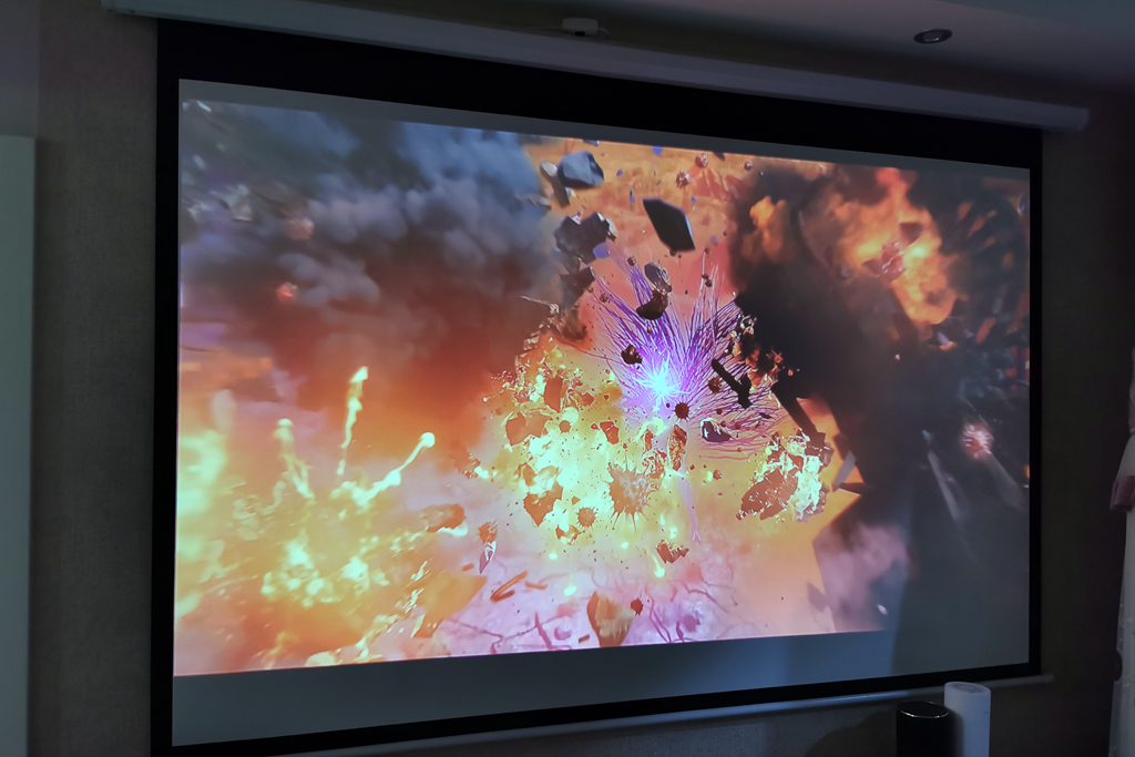 智能投影仪能当显示器吗,智能投影仪能侧投吗