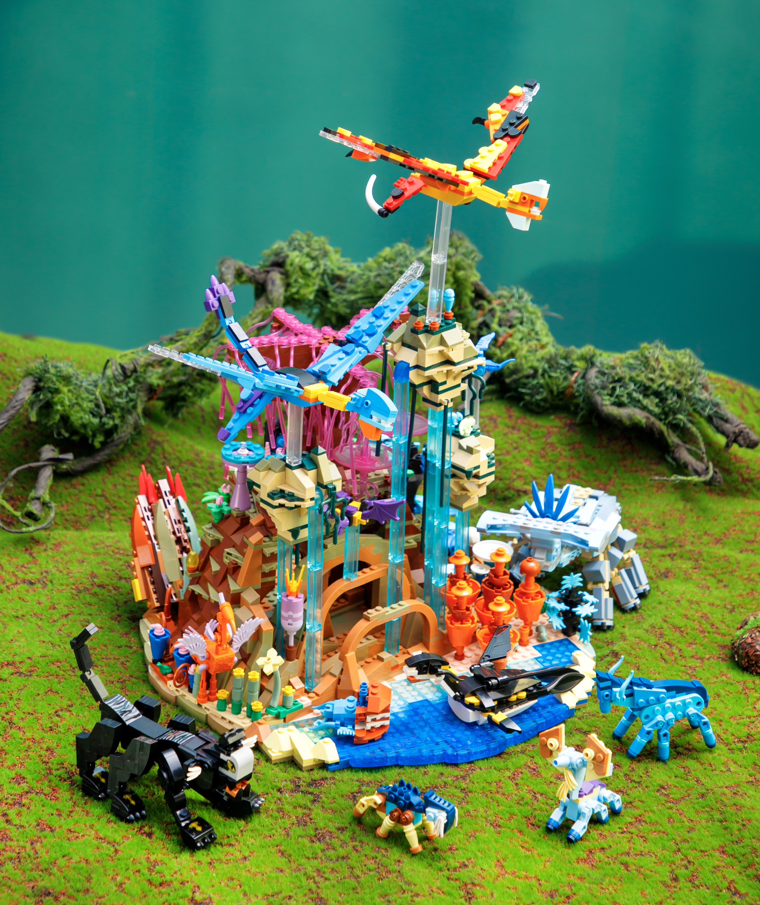 启蒙积木qq飞车新品白玉神驹,启蒙积木qq飞车混搭