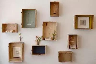 废物改造薯片盒,废物改造纸箱收纳盒