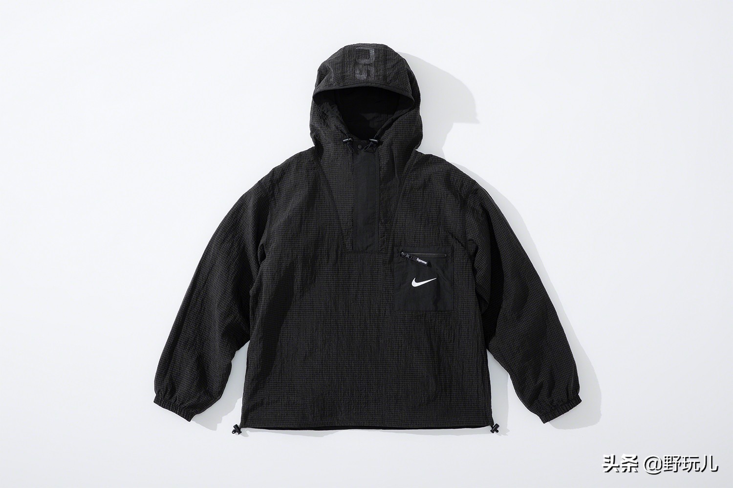 耐克supreme联名两面穿,nikexsupreme双面夹克