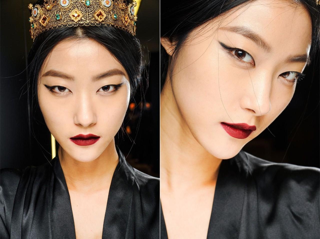 什么叫丹凤眼真正的丹凤眼图片,一双丹凤眼两弯柳叶吊梢眉特点