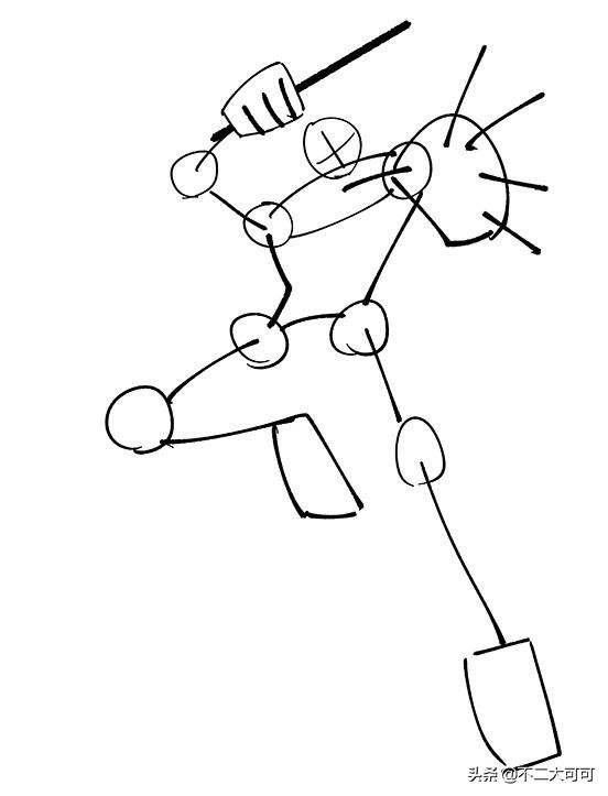 霸气机器人画法教程,超帅机器人画法