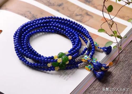 真假青金石手串鉴别方法,假青金石的鉴别方法图解