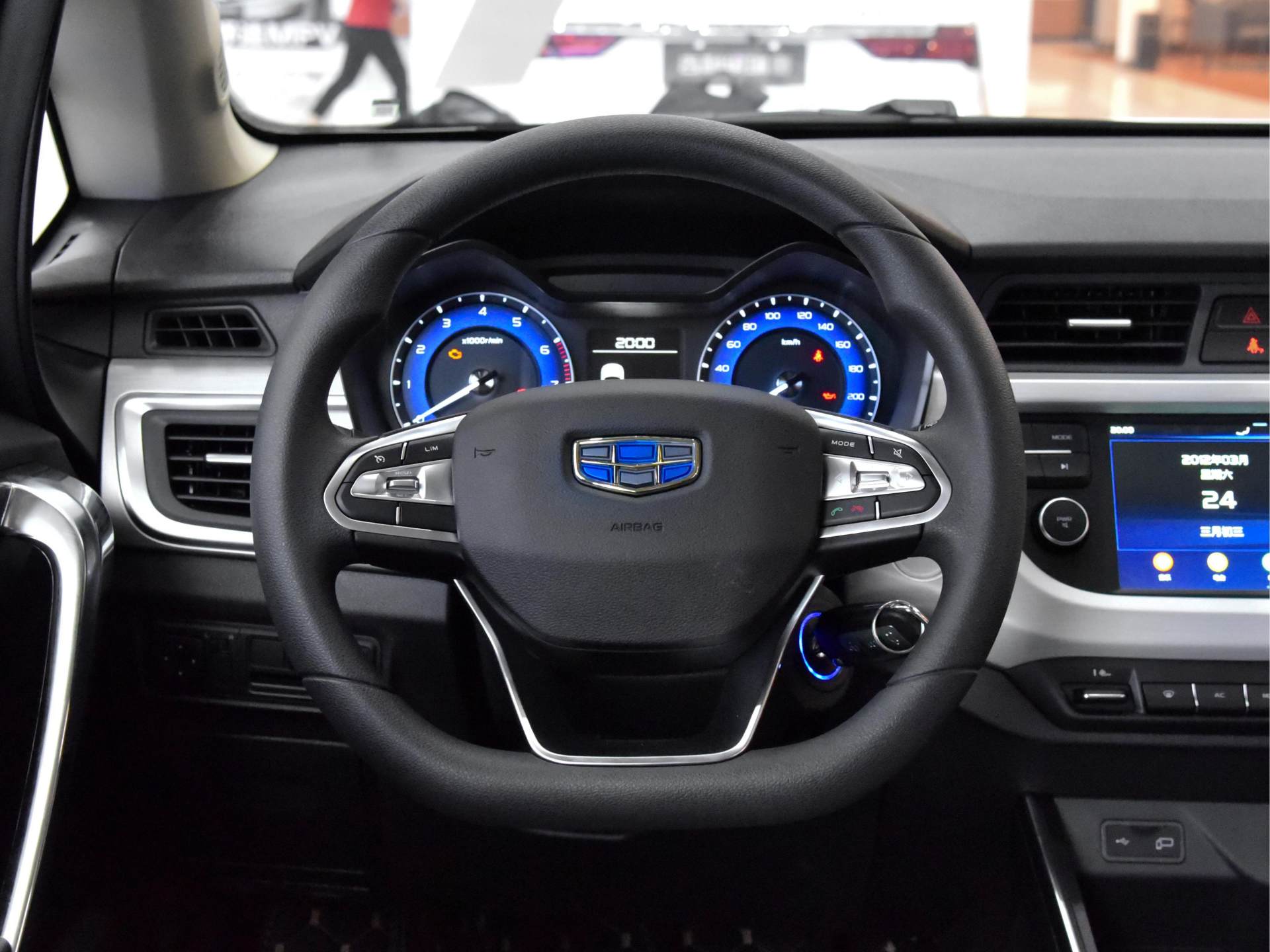 5万级标杆suv吉利新款远景x3,最畅销的一款17年吉利远景x3顶配