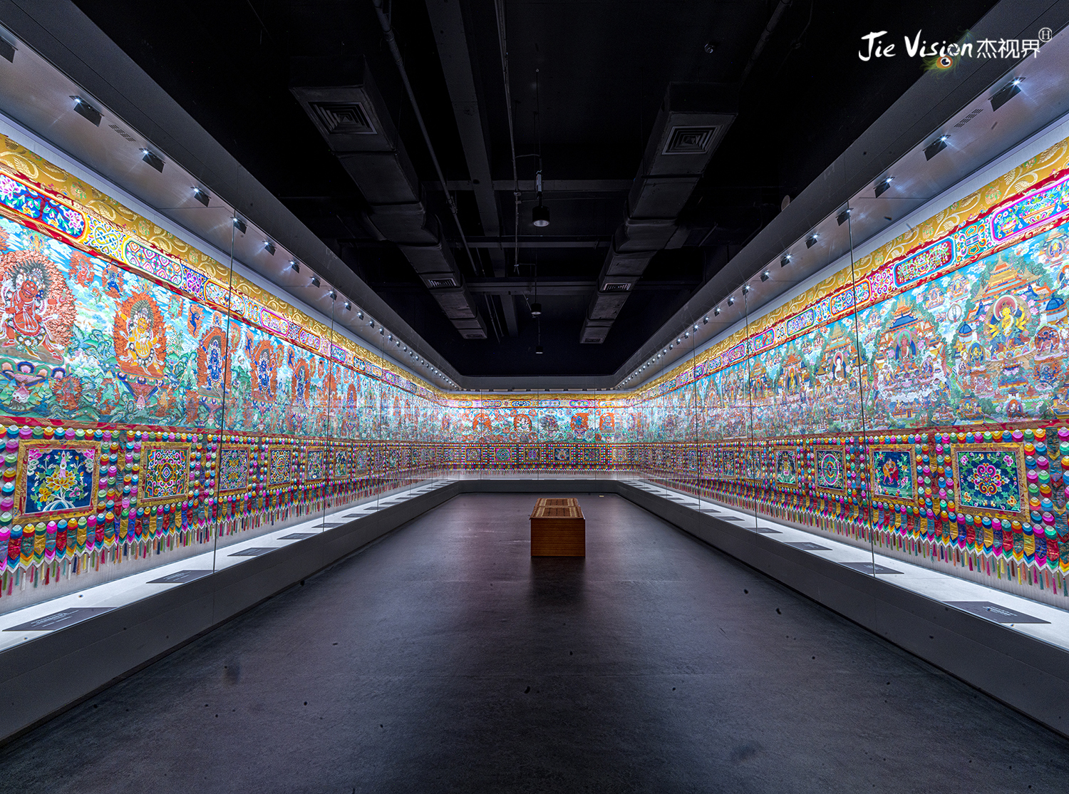 深入解读一幅唐卡诞生的过程,4人共同创作