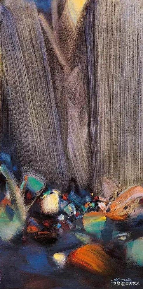 手绘油画中的梦幻世界——盘古艺术