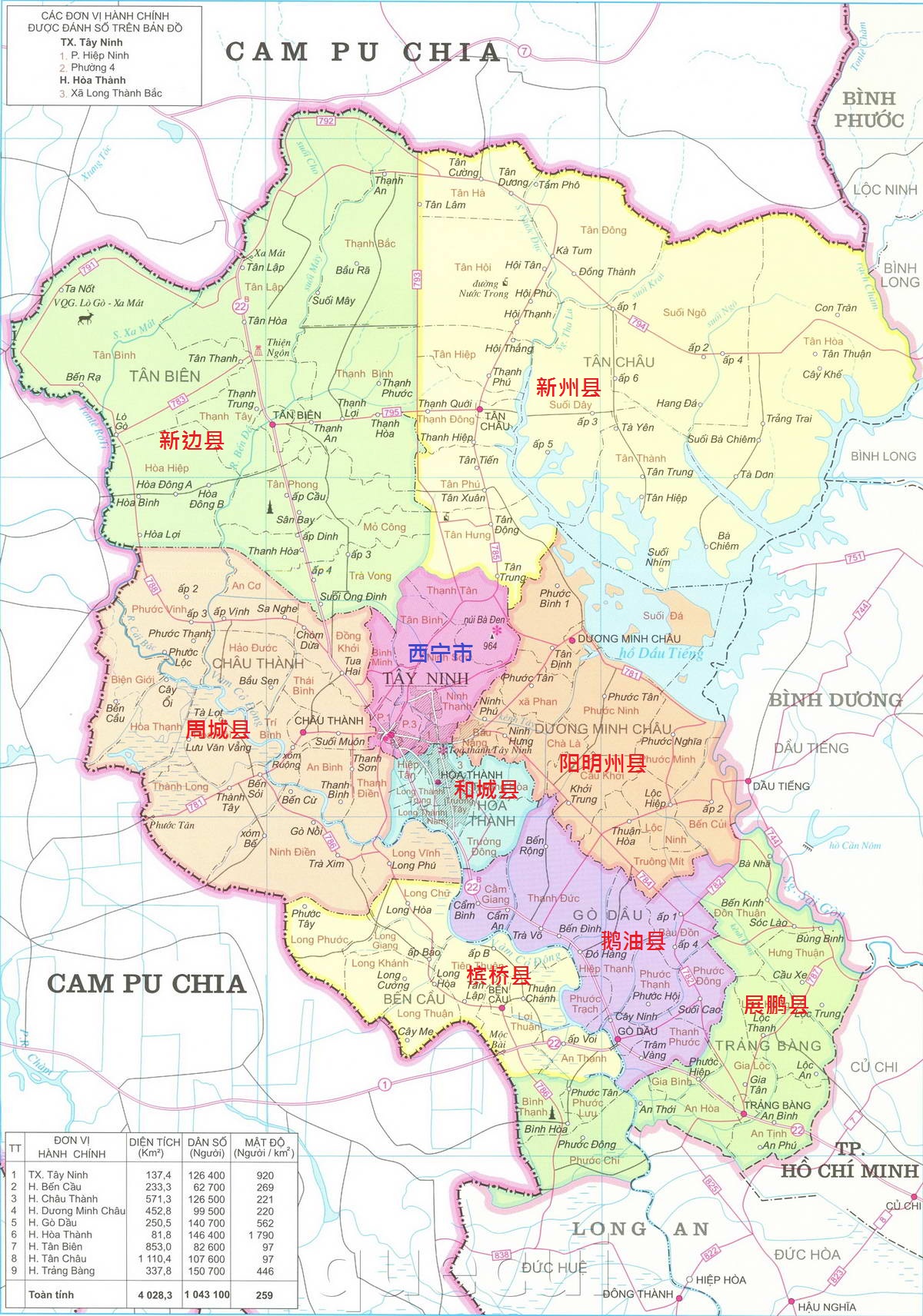 越南西宁市和青海西宁对比,越南西宁属于南部还是北部