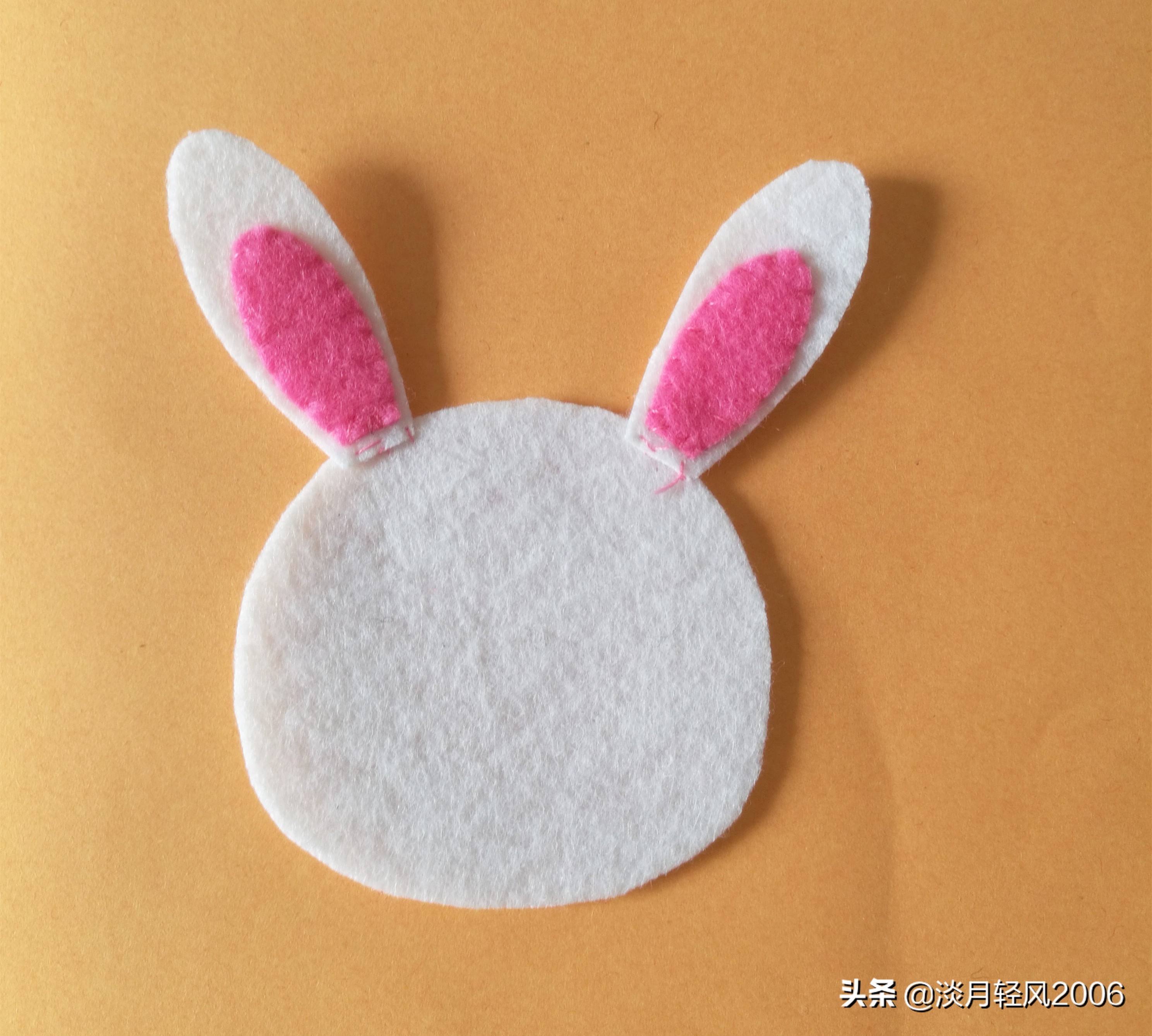 小兔子书签制作方法简单可爱,简单漂亮的小兔子书签你学会了吗