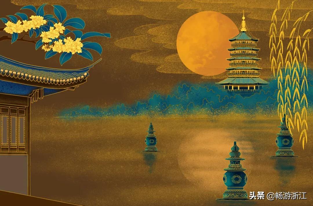 杭州西湖的景色特点和相关传说,西湖的历史故事与神话传说