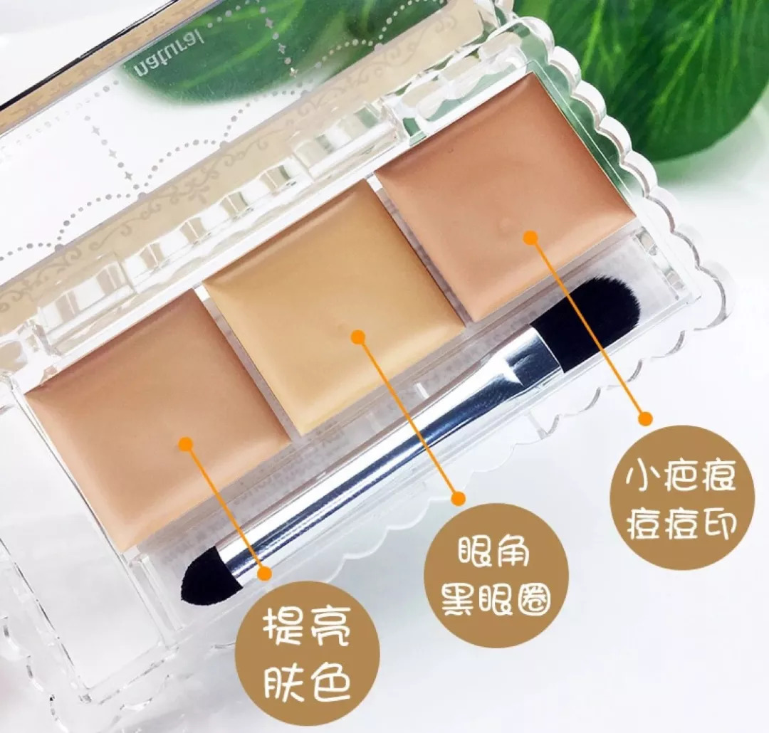 遮瑕六个色,6款遮瑕超好用的粉底