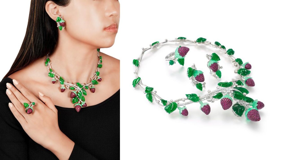 宝石水果,用宝石制作水果