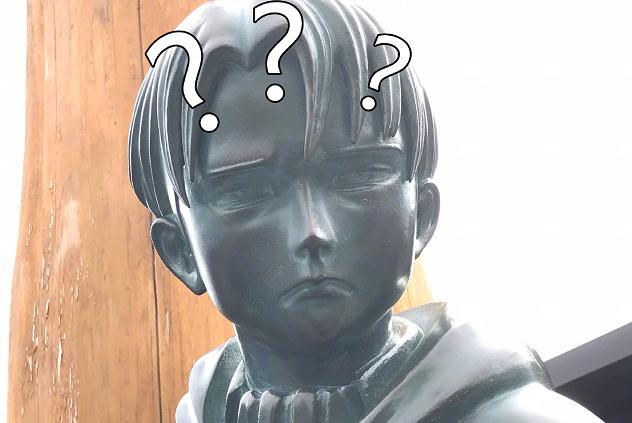 兵长铜像,兵长谢幕雕像