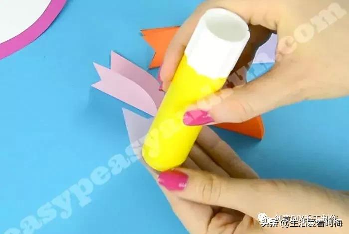 女儿亲手给老师做的教师节贺卡,老师你辛苦了教师节贺卡手工制作