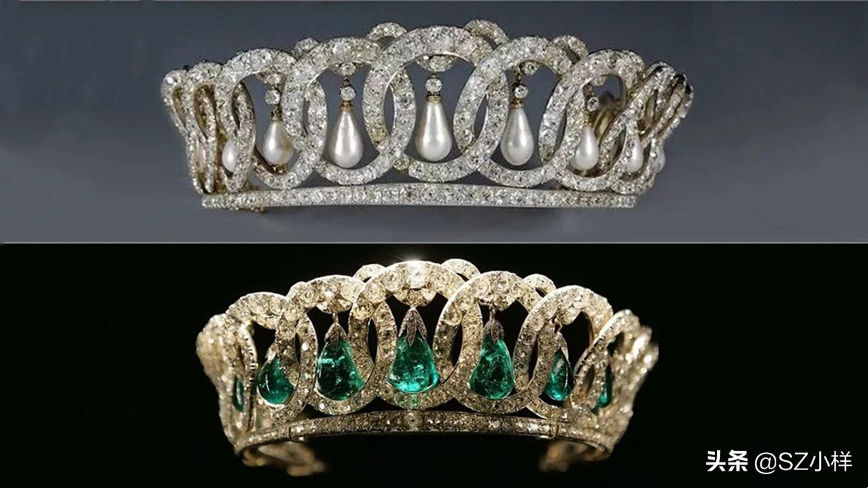 英国女王多奢侈,英国女王佩戴珠宝来源图