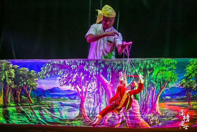 缅甸木偶表演节目,缅甸传统文化木偶戏