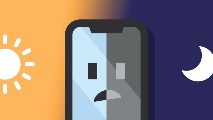 现在的手机亮度都是上下调节,为什么手机亮度调低了还是很亮