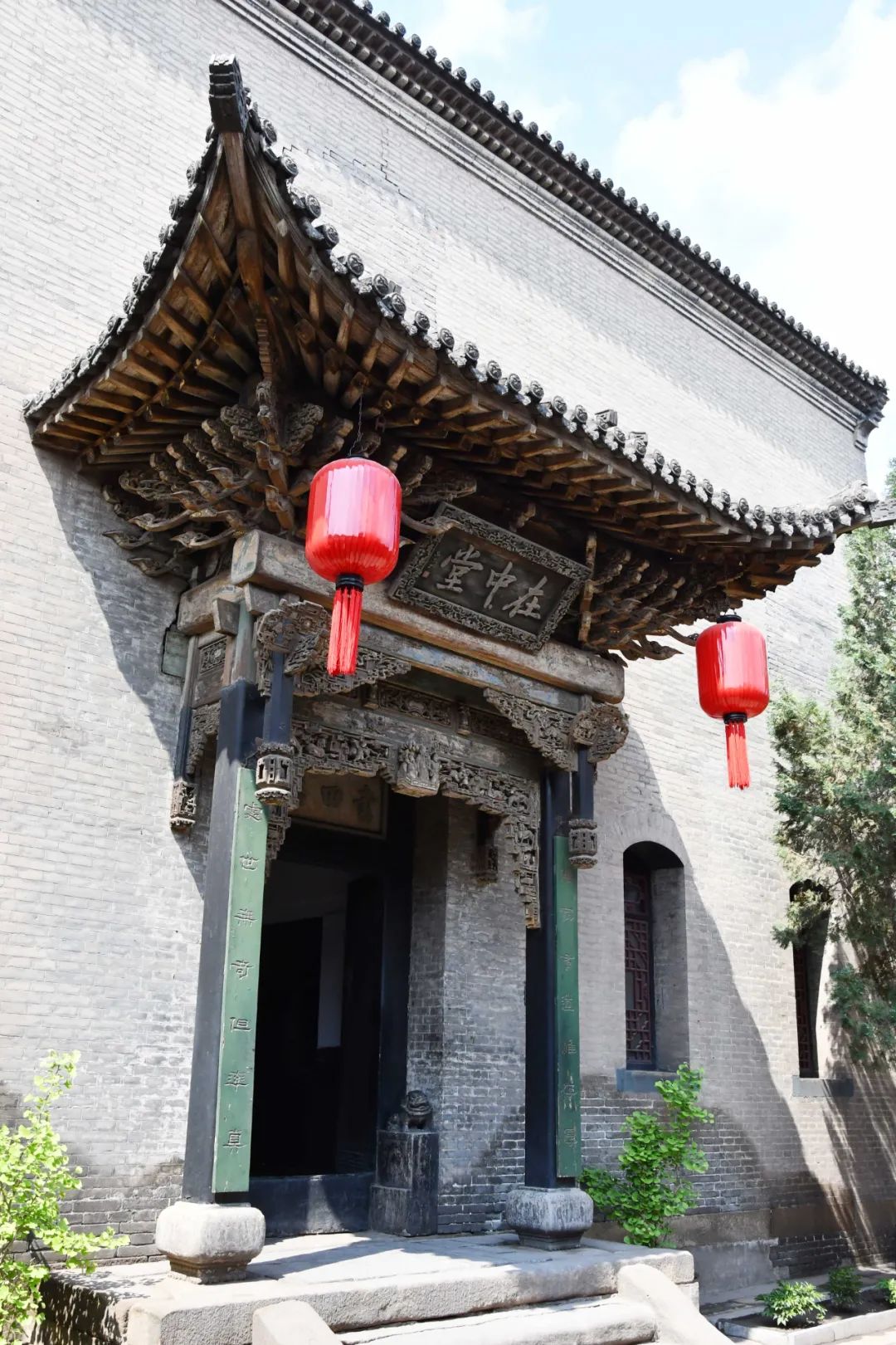 乔家大院屋檐,乔家大院建筑雕刻