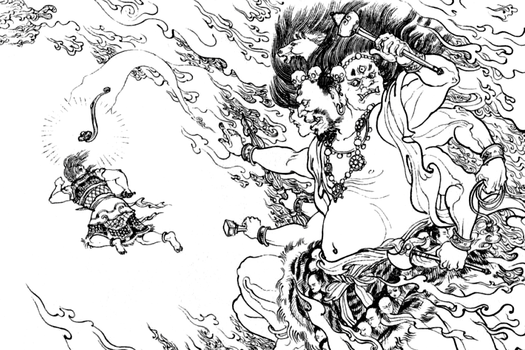 封神演义截教和阐教,封神演义截教高手都成坐骑了