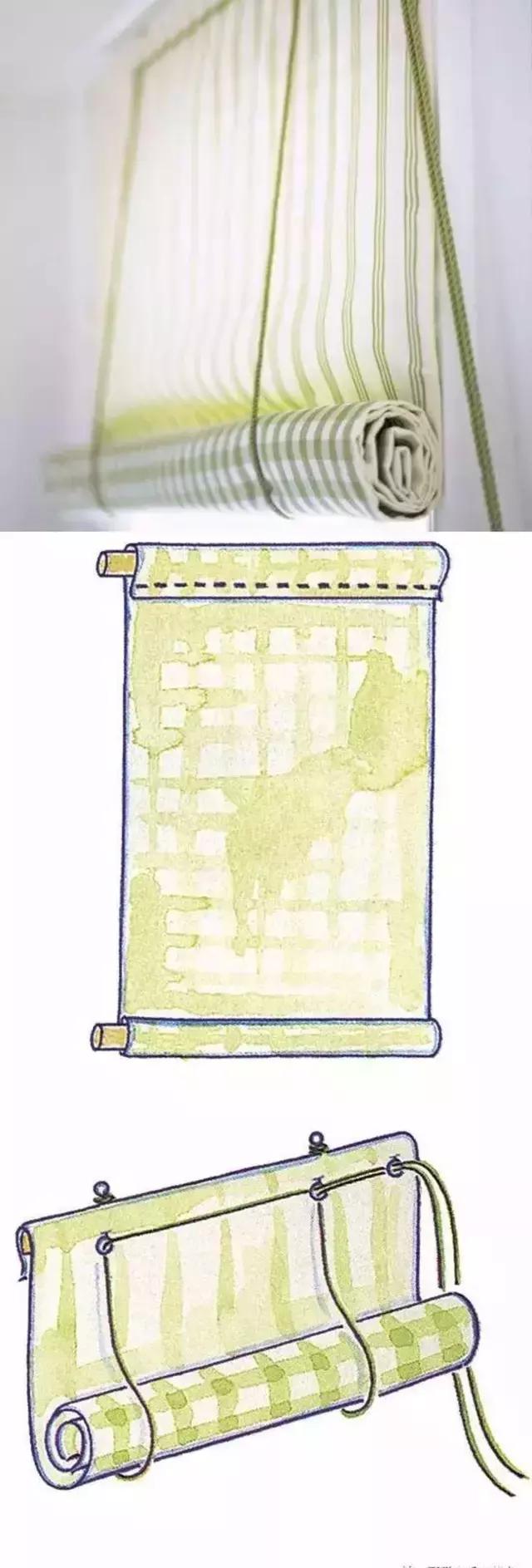 想学做窗帘去哪里学,没钱买窗帘用什么来代替