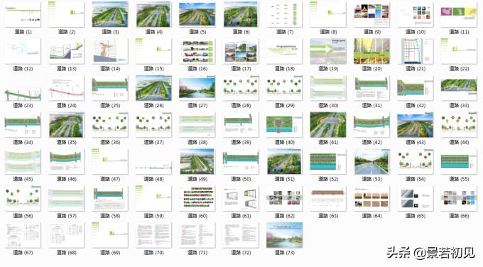 绿化带设计景观鸟瞰图,道路景观绿化设计方案怎么写