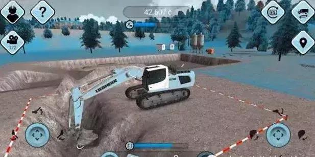 挖掘机甩土教程,挖掘机找平甩土