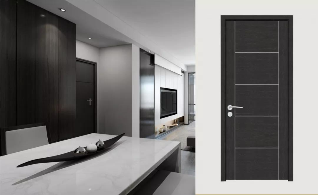 美爆整个夏天的家居流行色，用在木门上还真是好看啊