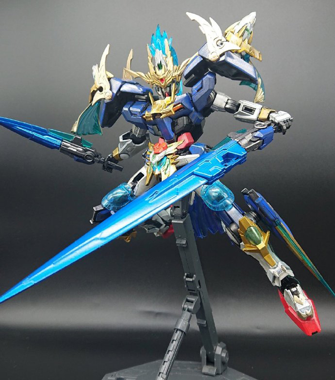 高达三国巴巴托斯模型,三国高达张飞模型