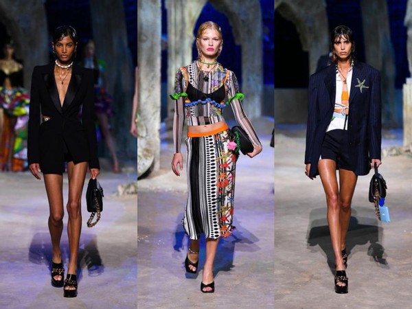 versace范思哲2023春夏成衣秀场,范思哲versace奢侈品