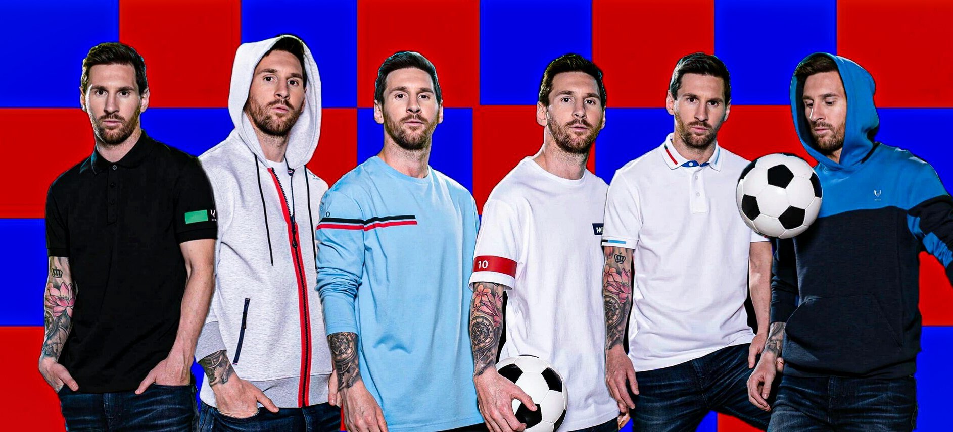 梅西个人品牌联名阿迪,梅西国家队潮牌球衣