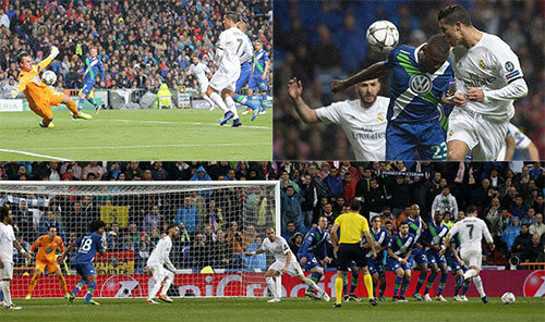 天神下凡c罗西班牙,欧冠c罗帽子戏法詹俊解说