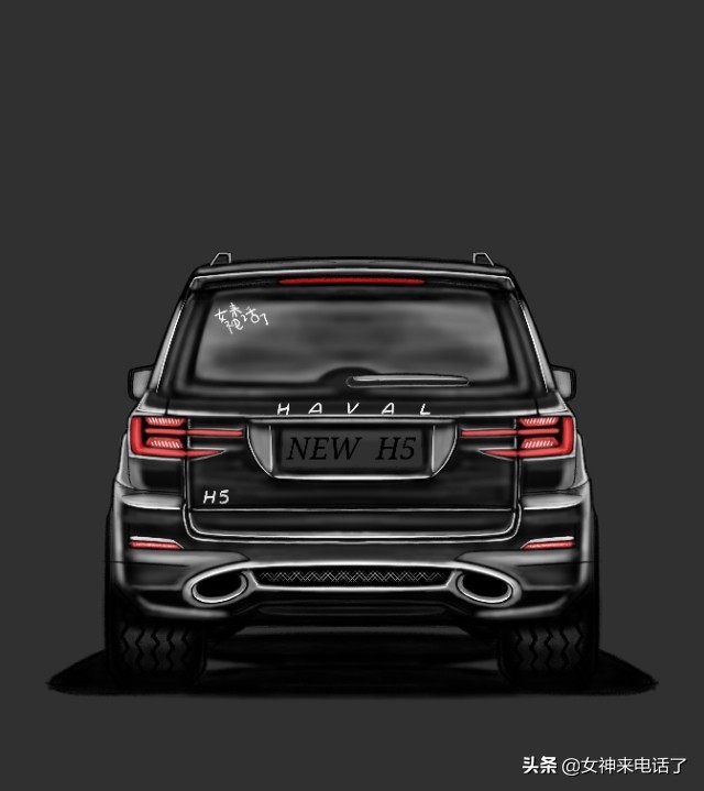 哈弗h5新款硬派改装,大猜想春节豪车