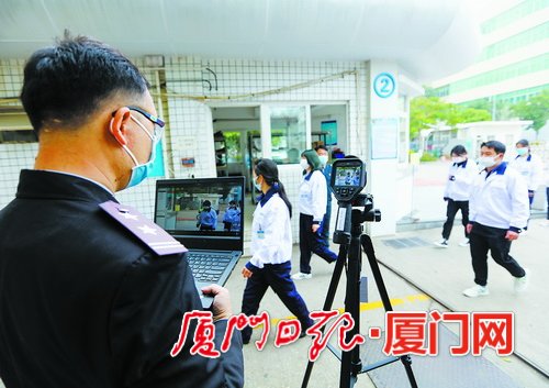 厦门火炬高新区企业玉晶光电硬核手段确保防控生产两手抓