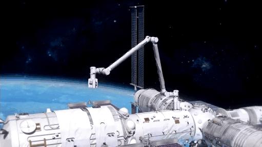 加拿大机械臂任务,中国重型机械臂