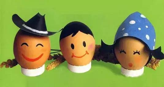 鸡蛋壳手工作品创意幼儿园,碎鸡蛋壳手工粘贴画动物图案