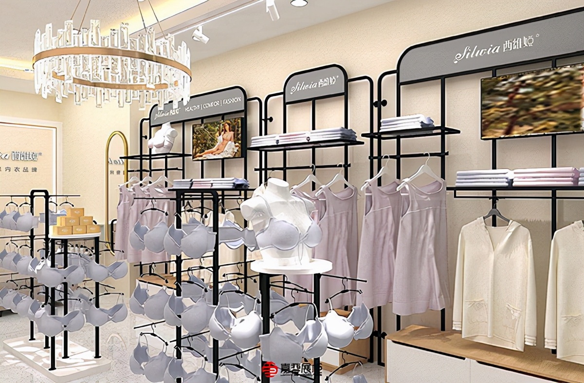 商场内衣展柜设计分享-定制攻略